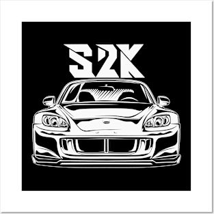 S2000 White Print Posters and Art